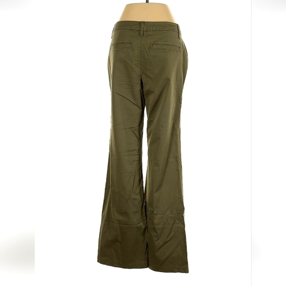 Outerknown Olive Green Flared Pants - Picture 2 of 4